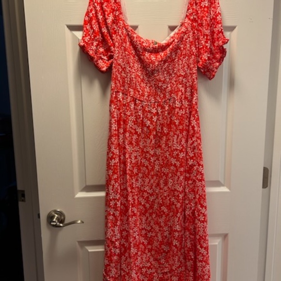 ROXY - Red and white floral sundress - NWT - Picture 5 of 5